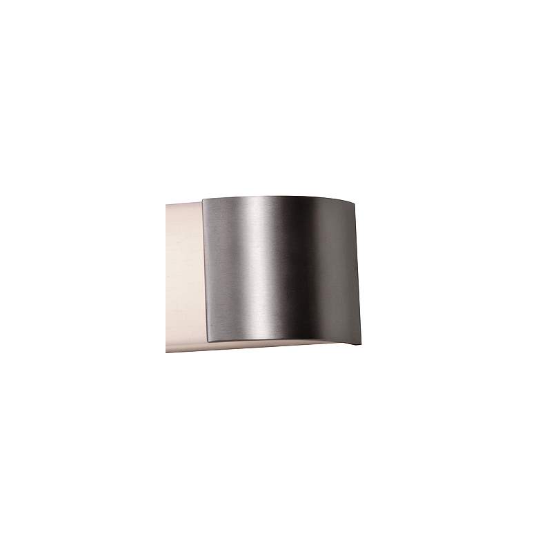 Image 2 Allen 41 1/2 inch Wide Satin Nickel LED Bath Light more views