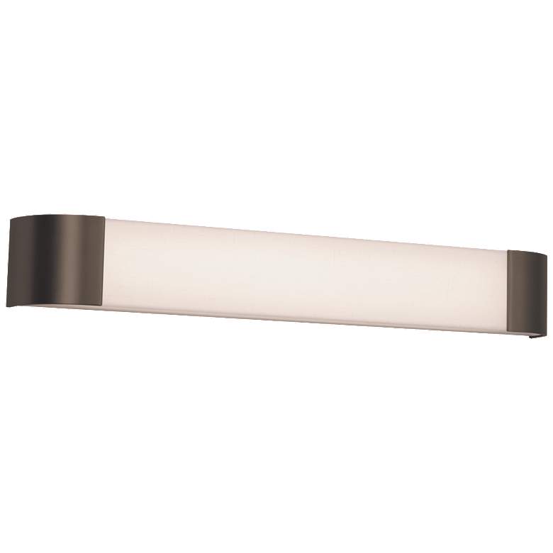 Image 1 Allen - Vanity Light - 4Ft. - Oil-Rubbed Bronze Finish - White Acrylic