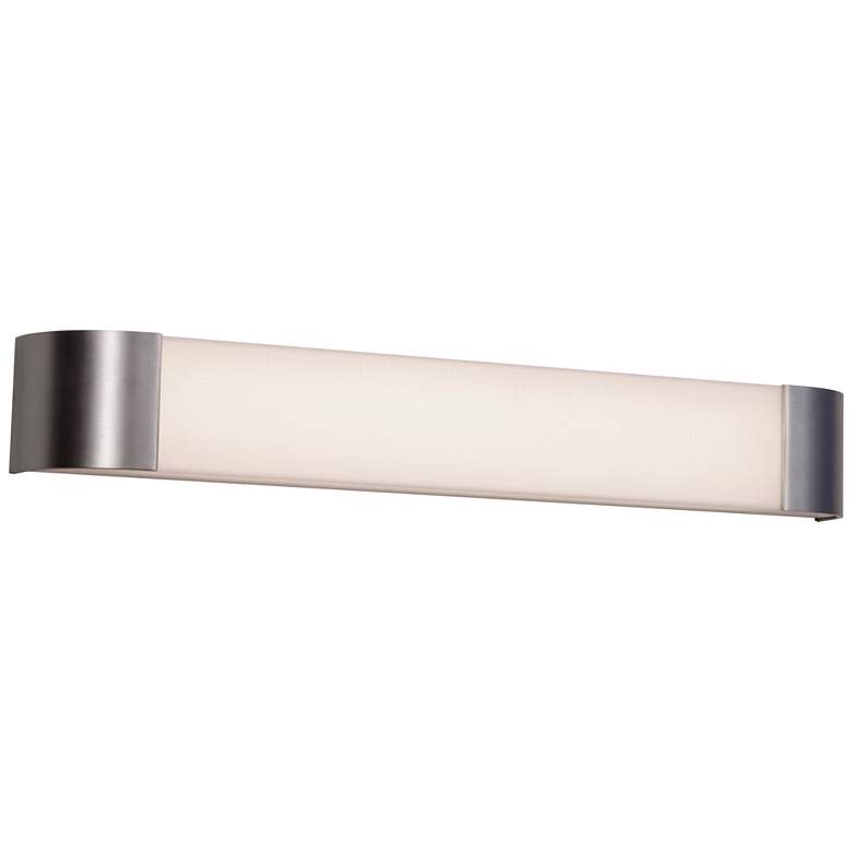 Image 1 Allen - Vanity Light - 4Ft. - Satin Nickel Finish - White Acrylic