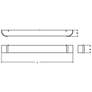 3_Allen - Vanity Light - 4Ft. - Satin Nickel Finish - White Acrylic more views
