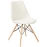 Allen White and Natural Guest Chair