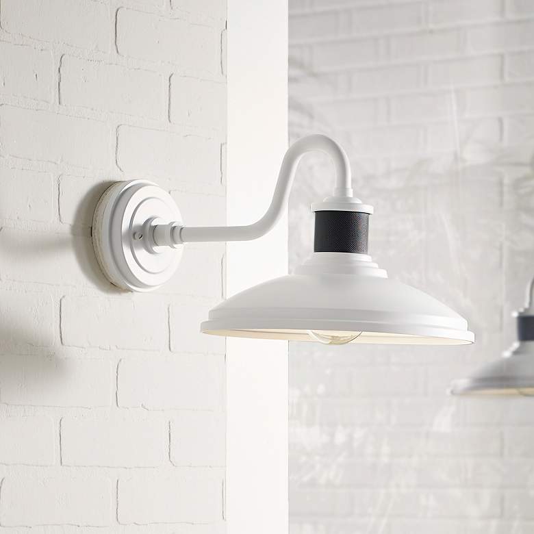Image 1 Allenbury 14" Wall Light White