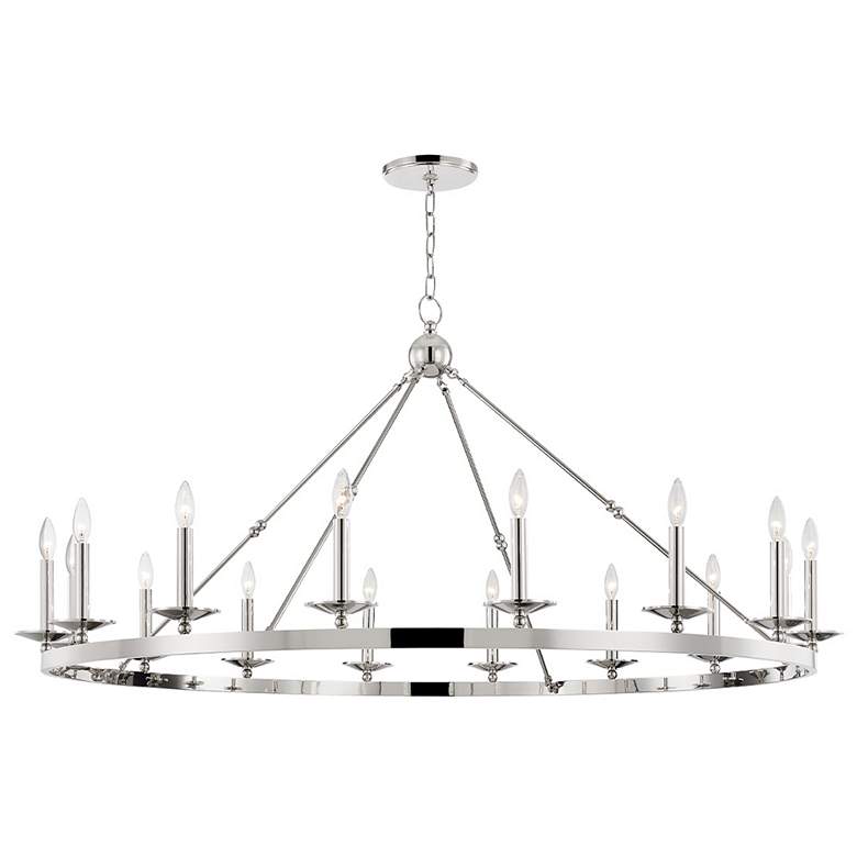 Image 1 Allendale 16 Light Chandelier P Nickel