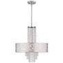2_Allendale 18"W Polished Nickel Crystal Pendant Chandelier