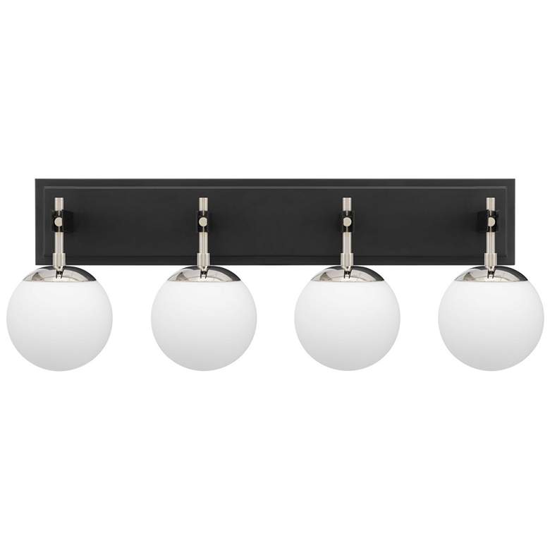 Image 4 Allie 2-Lt Bath - Black/Polished Nickel more views