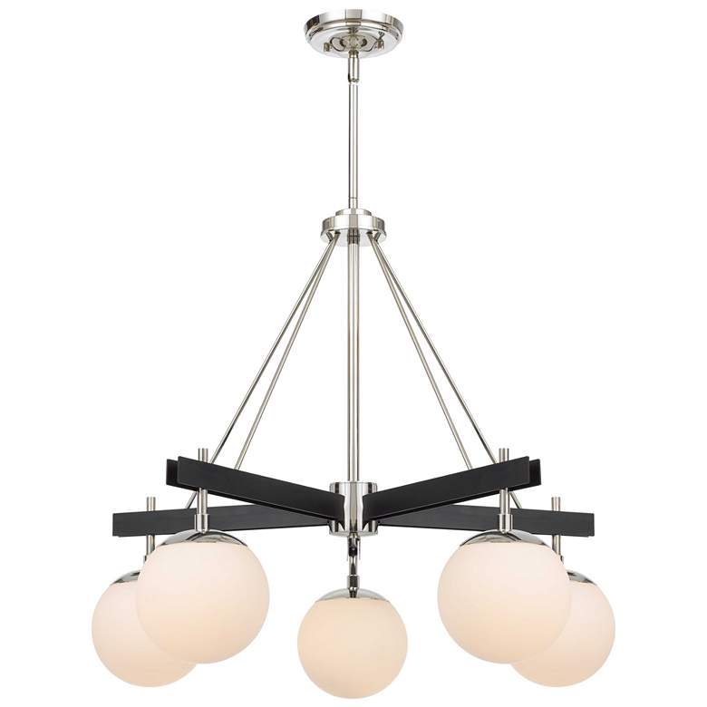 Image 1 Allie 5-Lt Chandelier - Polished Nickel