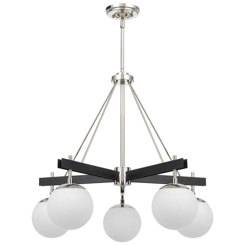 Image 5 Allie 5-Lt Chandelier - Polished Nickel more views