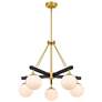 4_Allie 5-Lt Chandelier - Satin Brass more views