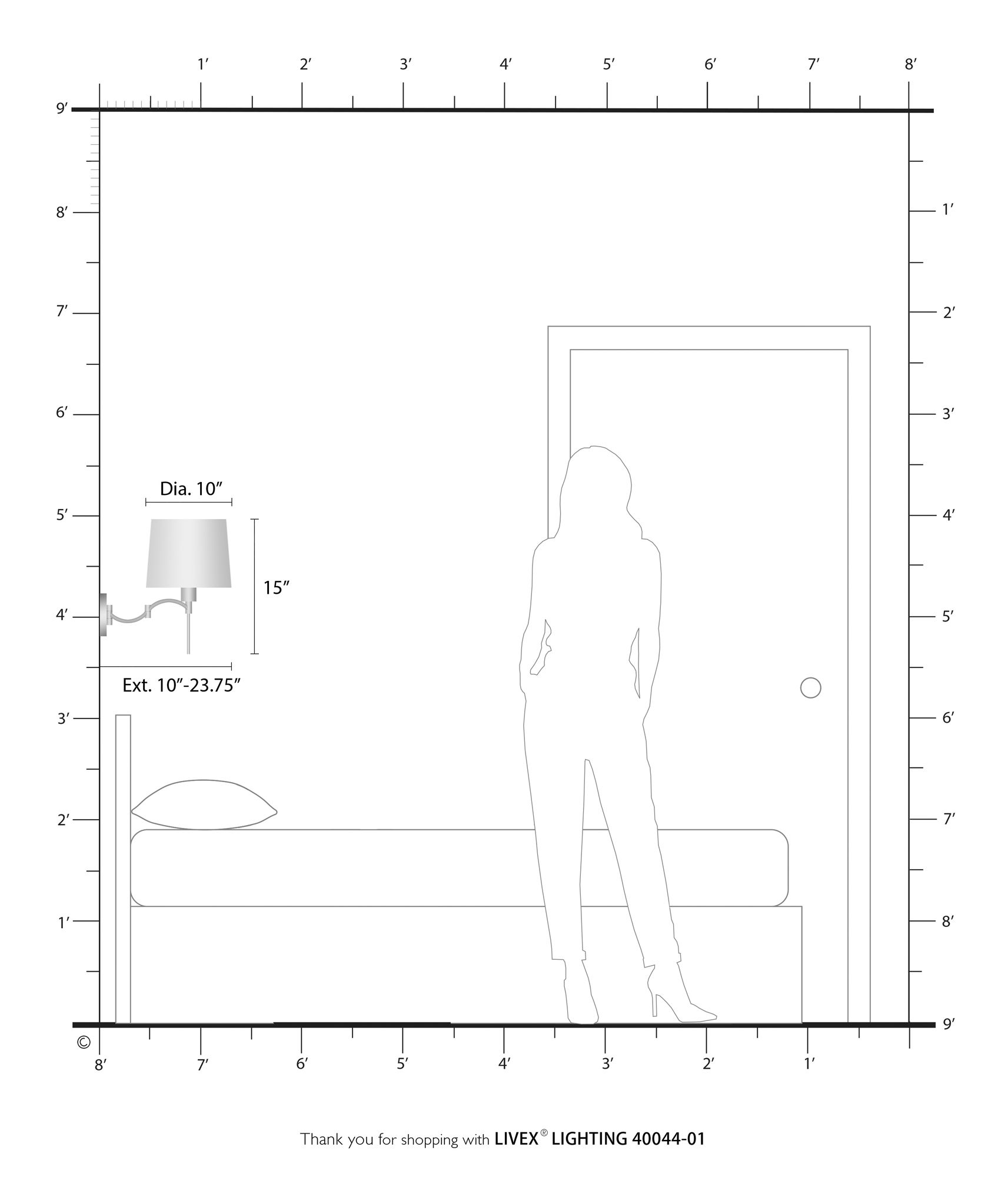 Allison Antique Brass Swing Arm Wall Lamp