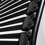 5_Allison Black and Steel Swivel Low Back Office Chair more views