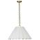 Allison Pendant Large (Natural Brass)