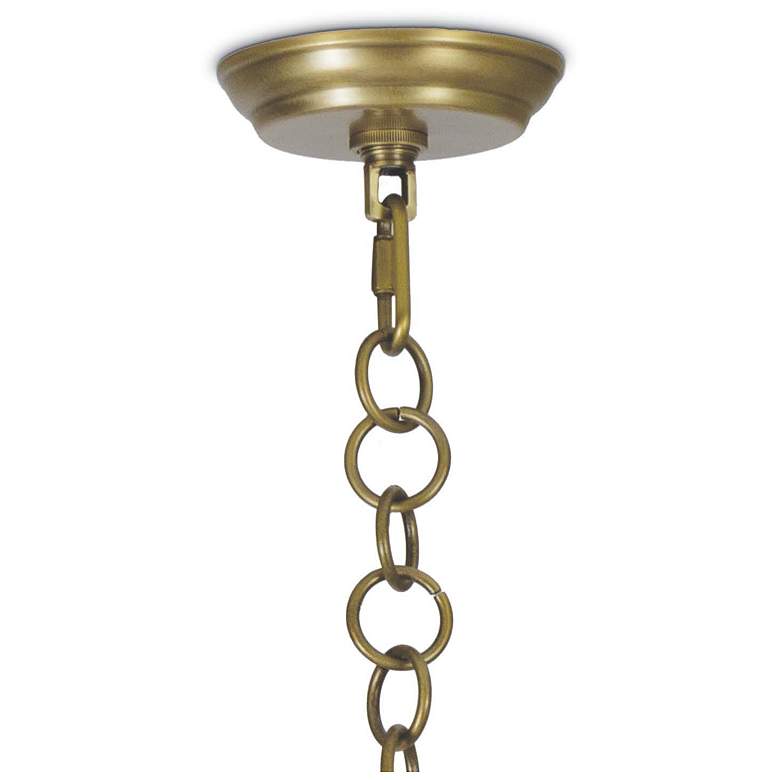 Image 4 Allison Pendant Large (Natural Brass) more views