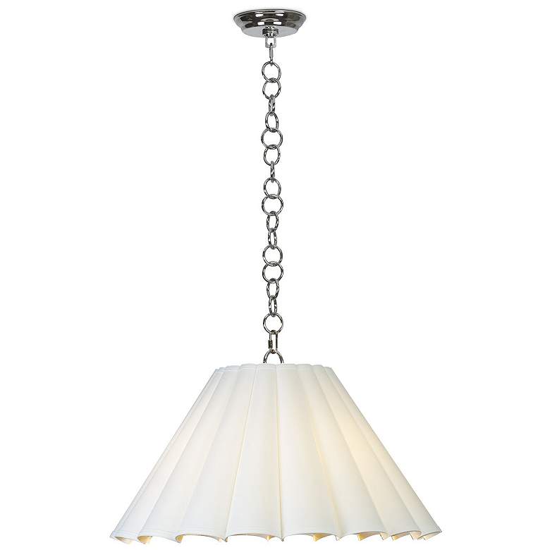Image 5 Allison Pendant Large (Polished Nickel) more views