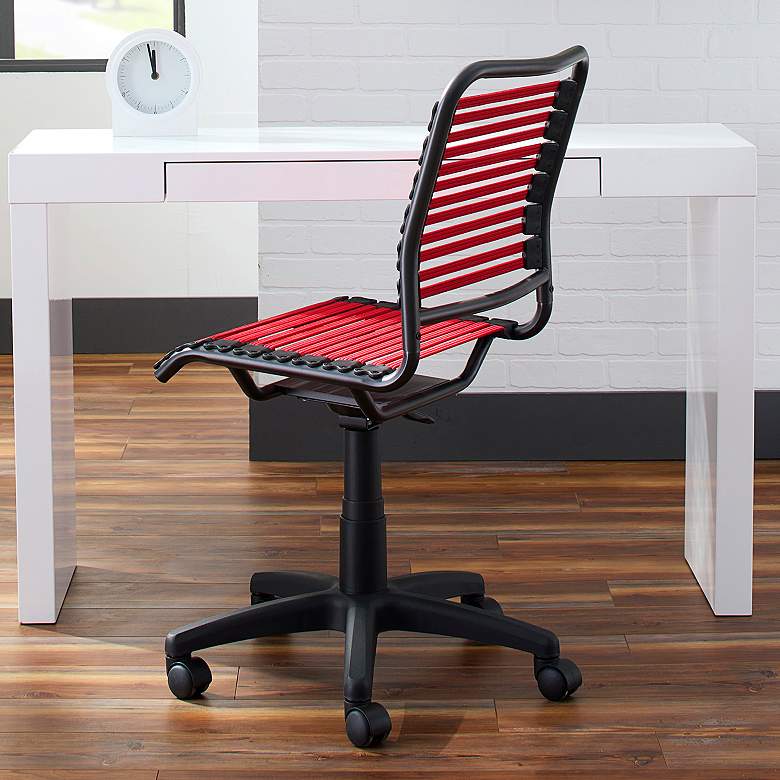 Image 1 Allison Red Swivel Office Chair