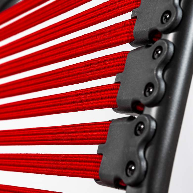 Image 4 Allison Red Swivel Office Chair more views