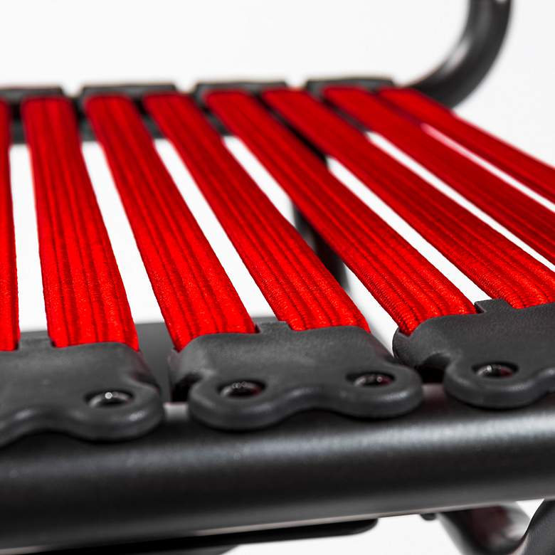 Image 5 Allison Red Swivel Office Chair more views