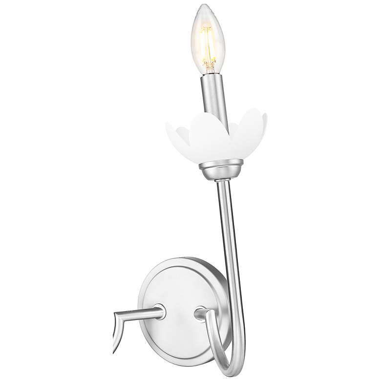 Image 6 Allistair by Z-Lite Brushed Nickel 2 Light Wall Sconce more views