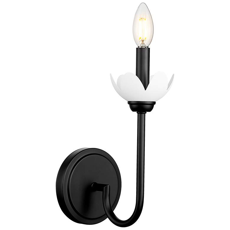 Image 1 Allistair by Z-Lite Matte Black 1 Light Wall Sconce