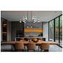 3_Allistair by Z-Lite Matte Black 12 Light Linear Chandelier more views