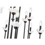 6_Allistair by Z-Lite Matte Black 16 Light Linear Chandelier more views
