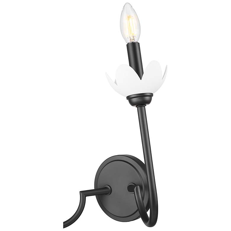 Image 6 Allistair by Z-Lite Matte Black 2 Light Wall Sconce more views