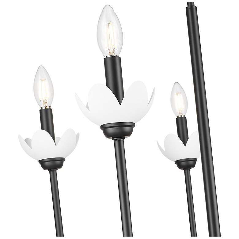 Image 6 Allistair by Z-Lite Matte Black 5 Light Chandelier more views