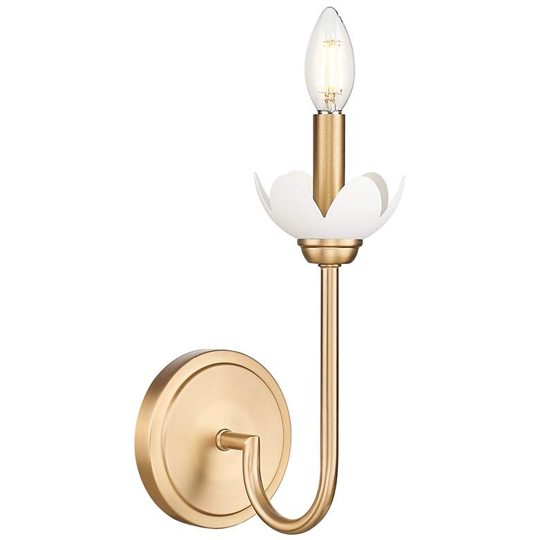Image 1 Allistair by Z-Lite Modern Gold 1 Light Wall Sconce