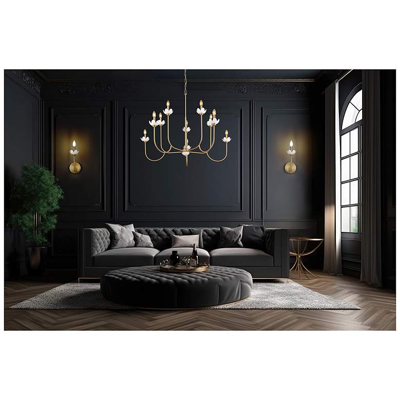 Image 3 Allistair by Z-Lite Modern Gold 1 Light Wall Sconce more views