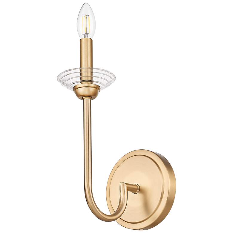 Image 7 Allistair by Z-Lite Modern Gold 1 Light Wall Sconce more views