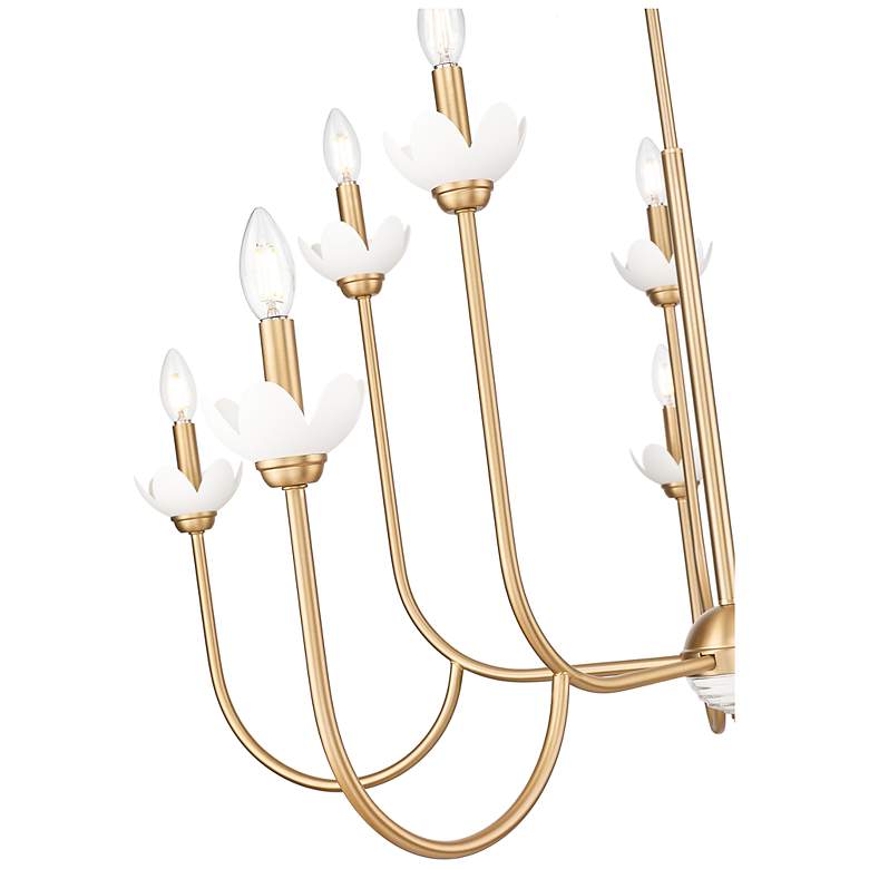 Image 6 Allistair by Z-Lite Modern Gold 10 Light Chandelier more views