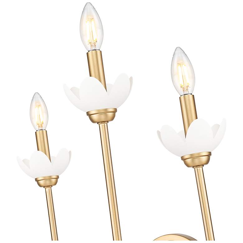 Image 6 Allistair by Z-Lite Modern Gold 3 Light Wall Sconce more views