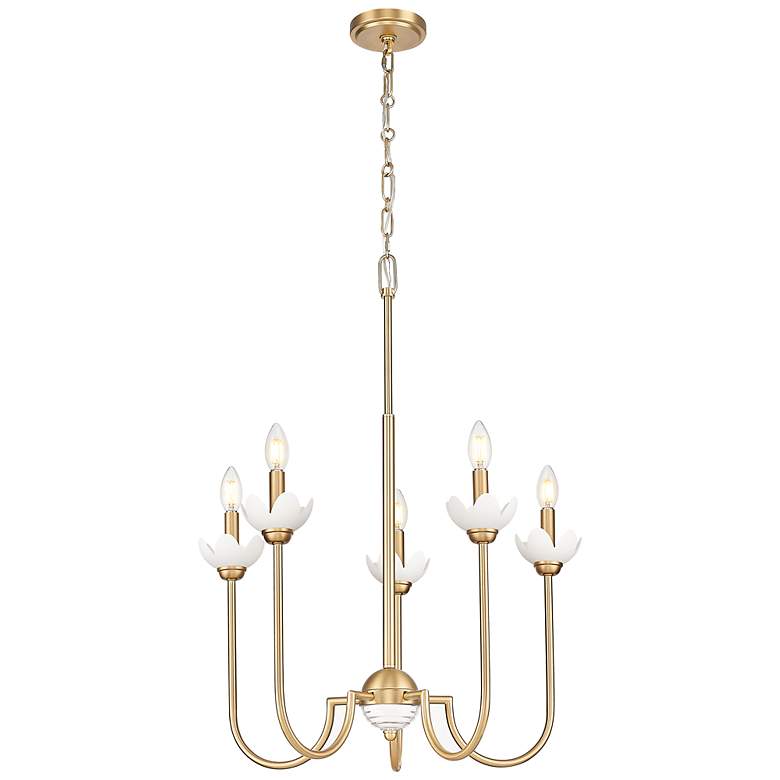 Image 5 Allistair by Z-Lite Modern Gold 5 Light Chandelier more views