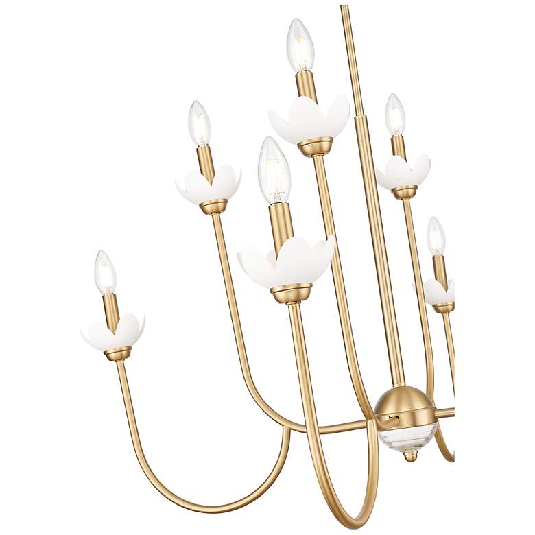 Image 6 Allistair by Z-Lite Modern Gold 8 Light Chandelier more views