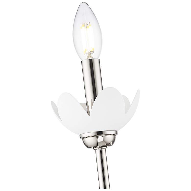 Image 6 Allistair by Z-Lite Polished Nickel 1 Light Wall Sconce more views