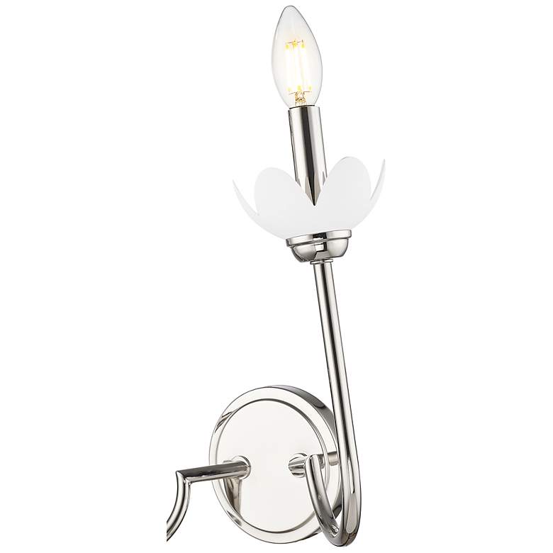 Image 6 Allistair by Z-Lite Polished Nickel 2 Light Wall Sconce more views