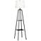 Allister Black Etagere Floor Lamp