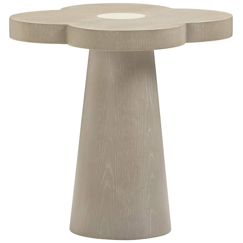 Image 2 Allium Washed Ash Side Table more views