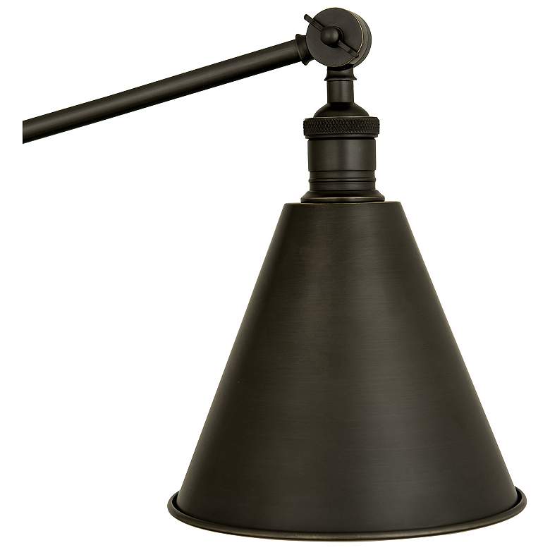 Image 2 Alloy 10.25" High Deep Patina Bronze Table Lamp more views