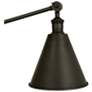 2_Alloy 10.25" High Deep Patina Bronze Table Lamp more views