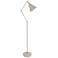 Alloy 10.5" High Polished Nickel Floor Lamp