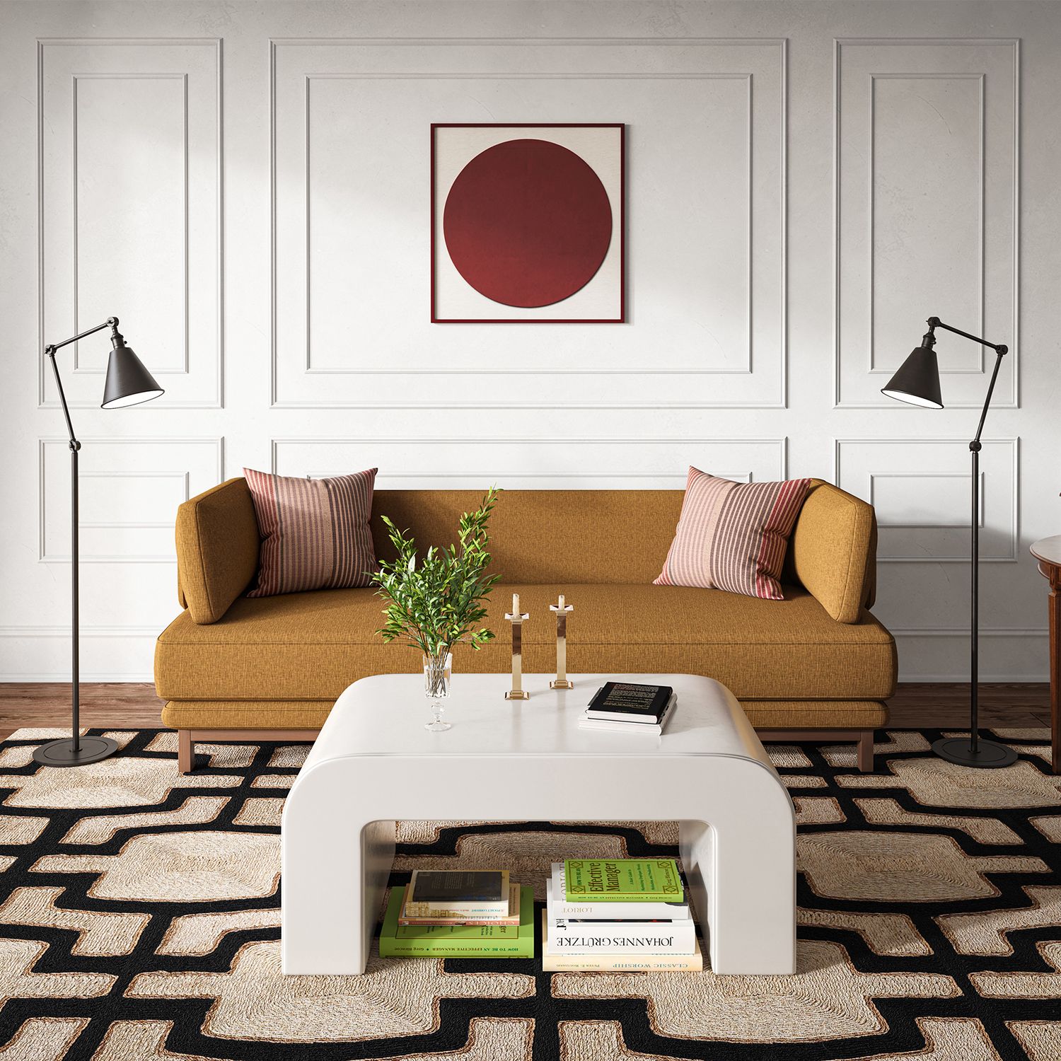 Image 2 Alloy 10.5" High Deep Patina Bronze Floor Lamp more views