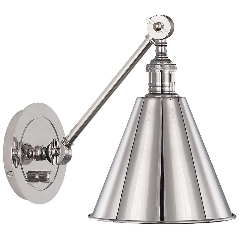 Image 1 Alloy 7.5" High Polished Nickel Wall Sconce