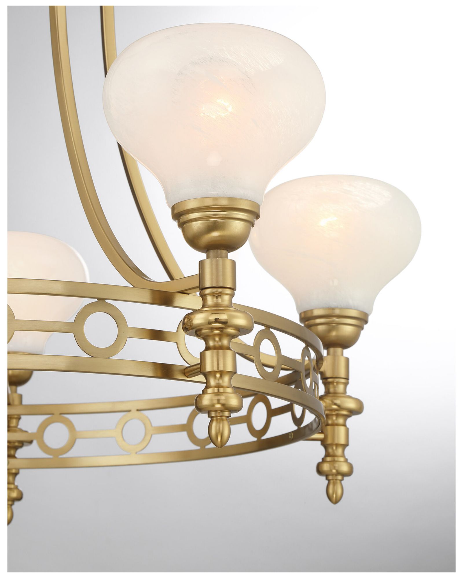 Allston 5-Light Chandelier in Warm Brass