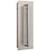 Allure 14"H Stainless Steel LED Pocket Outdoor Wall Light
