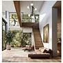 3_Alluria 23 1/4"W Coal Autumn Gold 8-Light LED Foyer Pendant more views