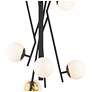 7_Alluria 23 1/4"W Coal Autumn Gold 8-Light LED Foyer Pendant more views