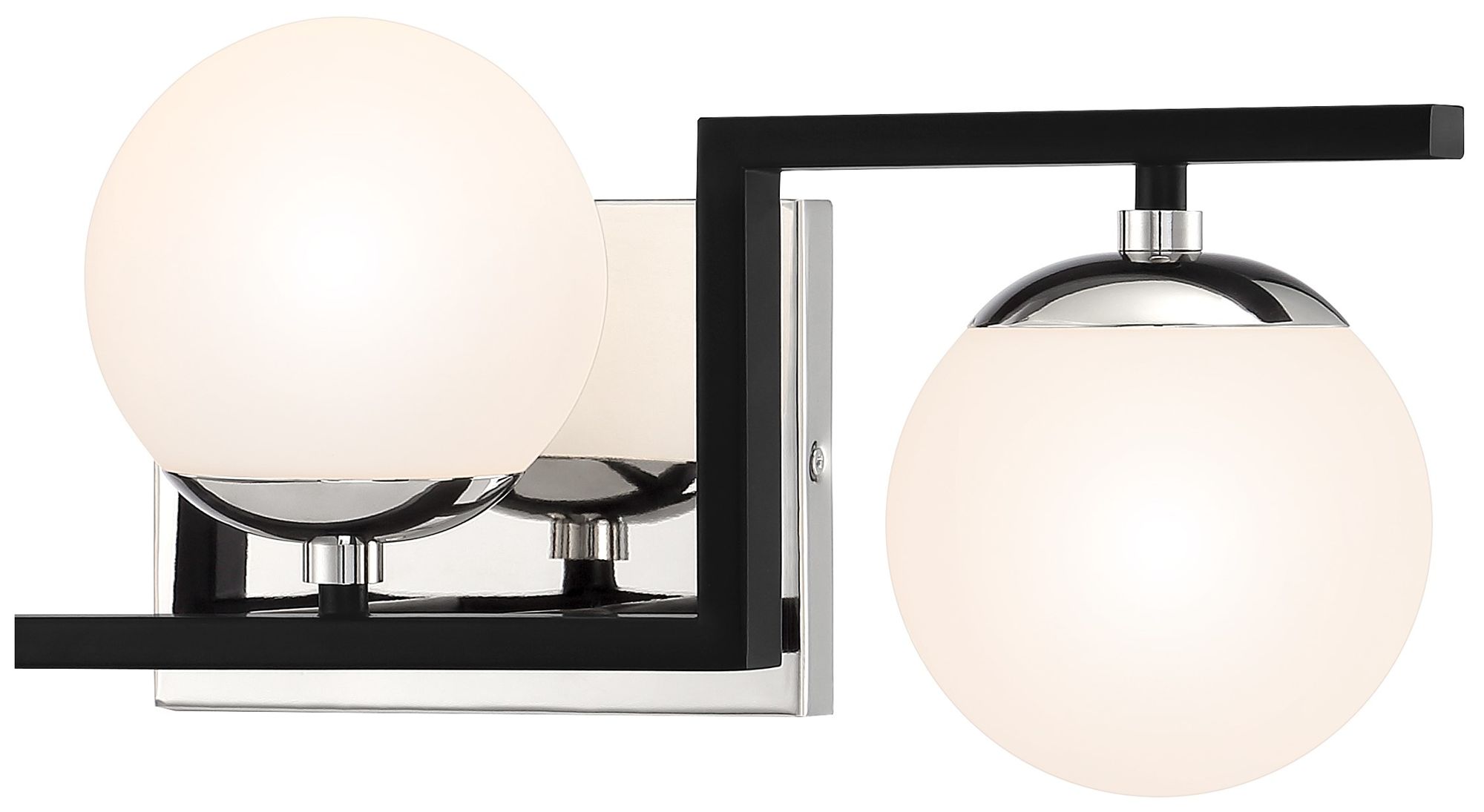 Image 2 Alluria II 22 1/2" Wide Coal Steel 3-Light Bath Light more views