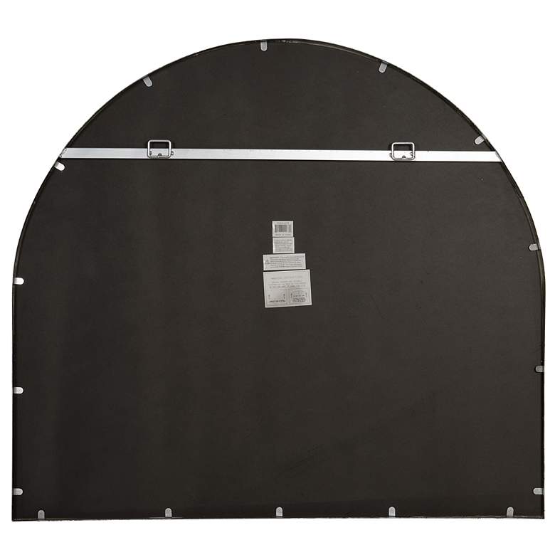 Image 5 Allyson Gold 40" x 36" Arched Top Oversized Wall Mirror more views