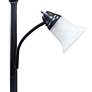 3_Alma Mother-Daughter 72" Bronze Torchiere Floor Lamp with Side Light more views