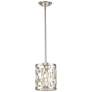 2_Almet by Z-Lite Brushed Nickel 1 Light Mini Pendant